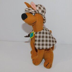 SCOOBY DOO SHERLOCK HOLMES Detective 9" Plush  CARTOON NETWORK Plush
